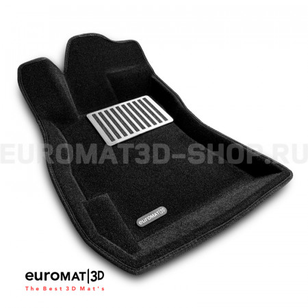 Текстильные 3D коврики Euromat3D Lux в салон для Subaru Legacy (2010-) № EM3D-004704
