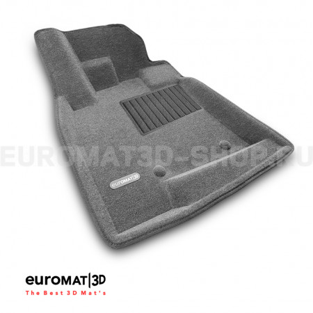 Текстильные 3D коврики Euromat3D Business в салон для Mitsubishi Pajero IV (2006-2020) № EMC3D-003610G Серые Текстильные 3D коврики Euromat3D Business в салон для Mitsubishi Pajero IV (2006-2020) № EMC3D-003610G Серые