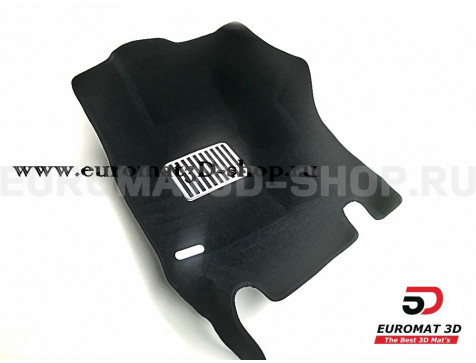 Текстильные 5D коврики с высоким бортом Euromat3D в салон для Land Rover Range Rover Sport L494 (2014-2021) № EM5D-003109