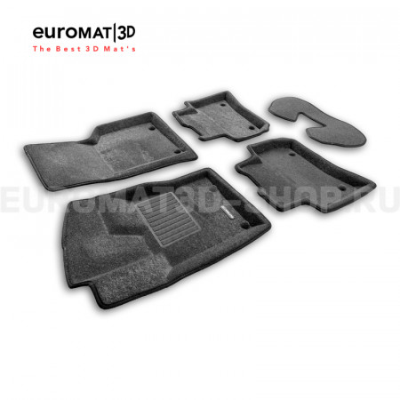Текстильные 3D коврики Euromat3D Business в салон для Jaguar F-Pace (2016-) № EMC3D-002753G Серые Текстильные 3D коврики Euromat3D Business в салон для Jaguar F-Pace (2016-) № EMC3D-002753G Серые