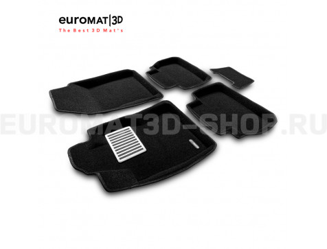 Текстильные 3D коврики Euromat3D Lux в салон для Subaru Forester (2018-) № EM3D-004702 Текстильные 3D коврики Euromat3D Lux в салон для Subaru Forester (2018-) № EM3D-004702