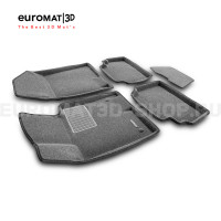 Текстильные 3D коврики Euromat3D Business в салон для Hyundai Sonata (2020-) № EMC3D-002708G Серые Текстильные 3D коврики Euromat3D Business в салон для Hyundai Sonata (2020-) № EMC3D-002708G Серые