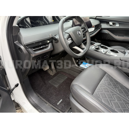 Текстильные 3D коврики Euromat3D Business в салон для Changan UNI-K (2023-) № EMC3D-001332 Текстильные 3D коврики Euromat3D Business в салон для Changan UNI-K (2023-) № EMC3D-001332