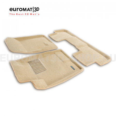 Текстильные 3D коврики Euromat3D Business в салон для Haval F7 (2019-2024) № EMC3D-001404T Бежевые Текстильные 3D коврики Euromat3D Business в салон для Haval F7 (2019-2024) № EMC3D-001404T Бежевые